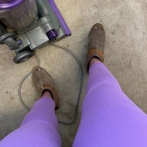 Open toed short boots with cross straps